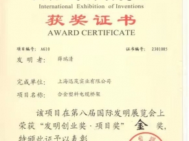 上海发明创业奖